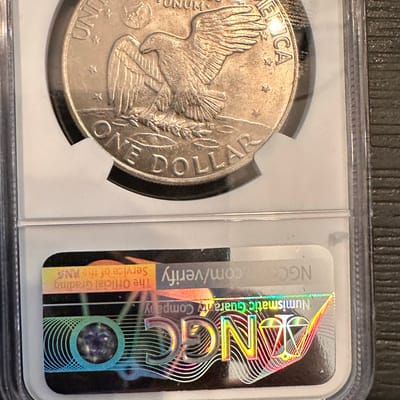 Eisenhower $1 dollar - additional view