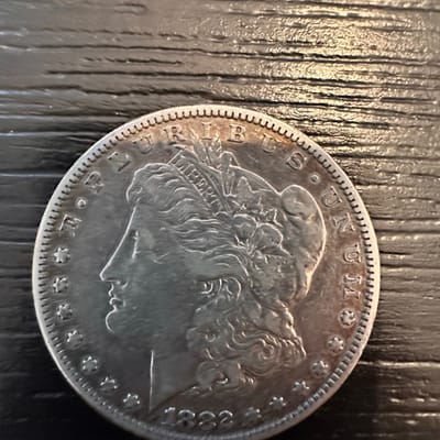 1882 Morgan silver Dollar -