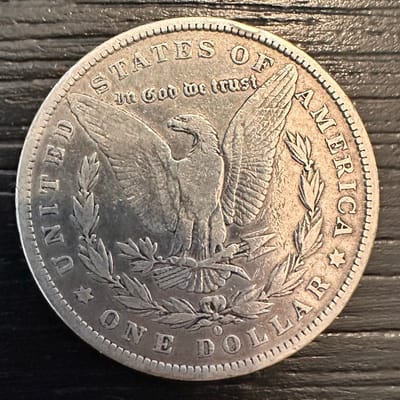 1881 -O.  Morgan Silver Dollar - - additional view