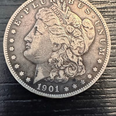 1901–0  Morgan Silver dollar