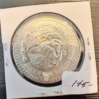 1986 Mexican 1 oz Libertad BU - additional view