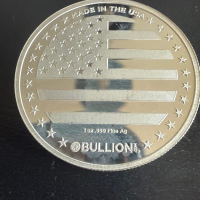 NEW 1oz .999  Silver US Navy US Flag