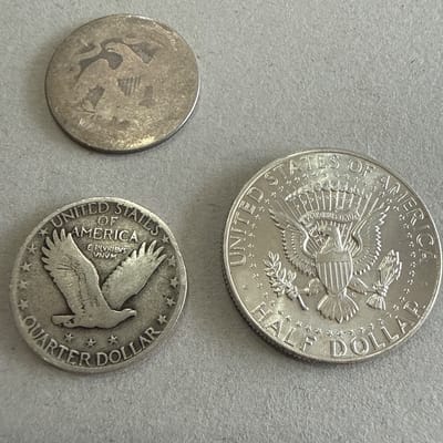 Silver lot  - additional view