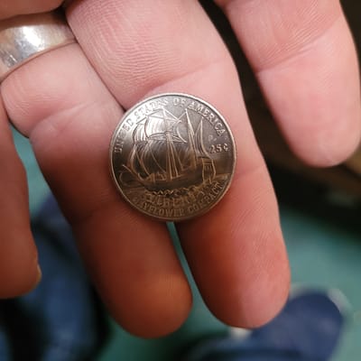 2026 Mayflower Quarter Error  - additional view