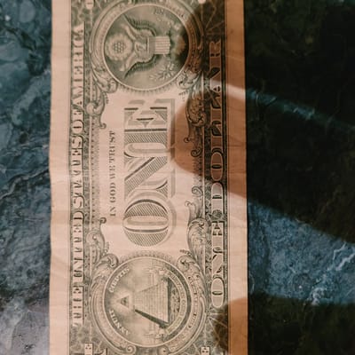$5 Bill Complete Serial Number - additional view