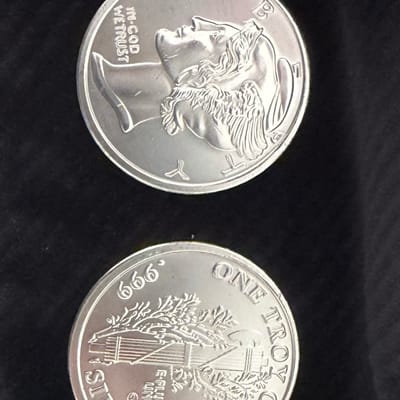 Morgan Silver Round/Lady Liberty