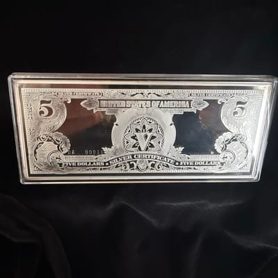 2001 Giant Silver $5 Indian Proof .999 Fine - additional view