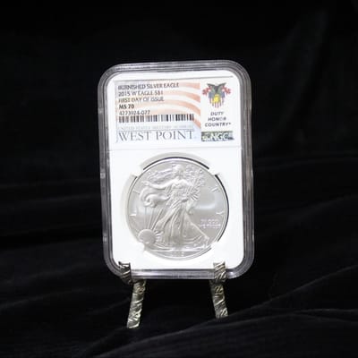2015 Burnished Silver Eagle