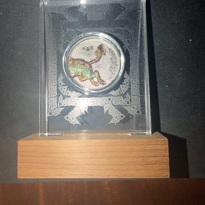 2025 Germanic Beasts Gullinburst 2oz  999.9 silver - additional view