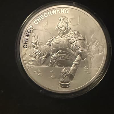 2023Komsco 1 Clay 1oz .999 Silver South Korea