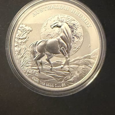 2026 Australian Brumby 1 oz Silver .999 $1