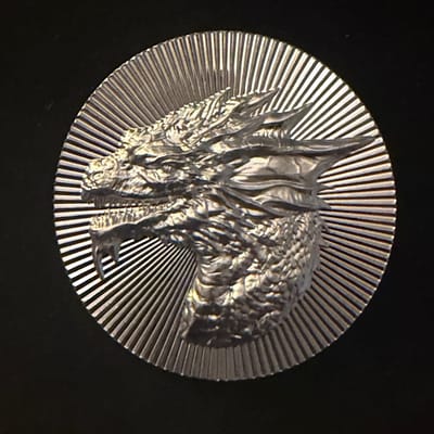 Scottsdale Dragon Stacker 2oz Silver .999