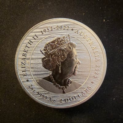 2023 Australian Pegasus 2oz .999 Silver - additional view