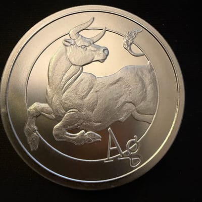 2026 Silver Shield Bull 1oz .999 Silver