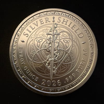 2026 Silver Shield Bull 1oz .999 Silver - additional view