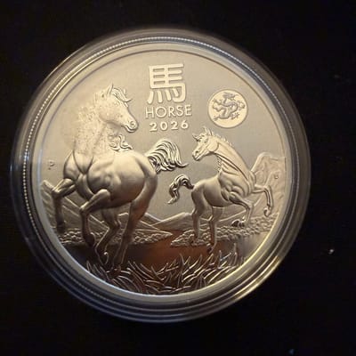 2026P Australia Lunar Year of the Horse 1oz silver