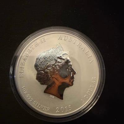 2015 Australia Year of the Goat 1oz .999 Silver - additional view