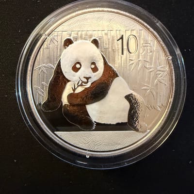 2015 China 10 Yuan Silver Panda 1oz .999