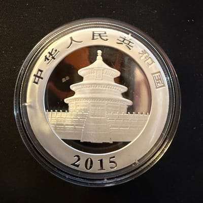 2015 China 10 Yuan Silver Panda 1oz .999 - additional view