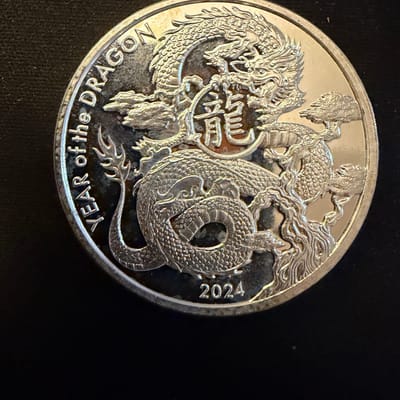 2024 ASAHI Year of the Dragon 1oz .999 Silver