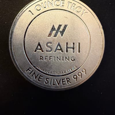2024 ASAHI Year of the Dragon 1oz .999 Silver - additional view