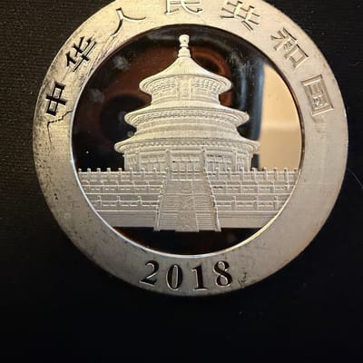 2018 China 10 Yuan Silver Panda .999 - additional view