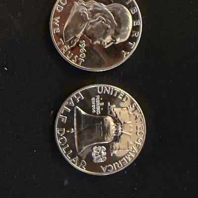 1960 Ben Franklin 1/2 Dollar (PROOF) 90% Silver