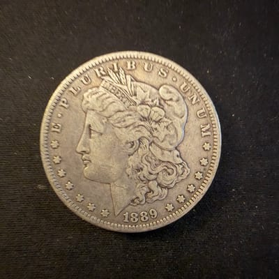 1889-0 Morgan Dollar 90% Silver85.0