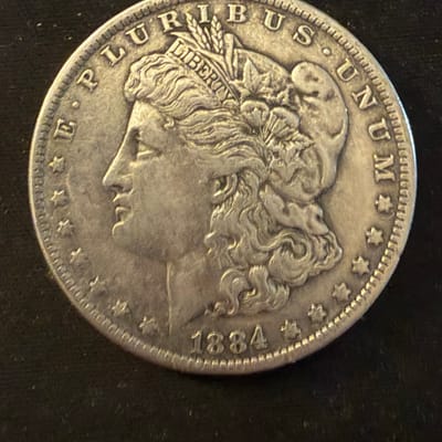 1884-O Morgan  Silver  Dollar