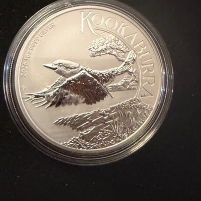 2026 Kookaburra  1oz Silver .9999 Perth Mint