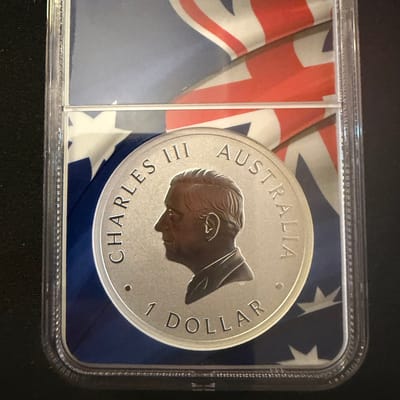 2026P Australia 1oz Wedge Tail  First Day MS70 - additional view