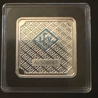 Geiger 1oz .999 Silver Bar - additional view