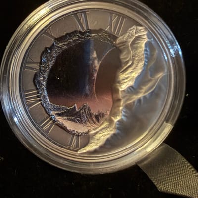 2025 Cook Islands 2oz Silver Portal of Time