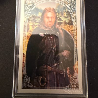 Lord of the Rings Boromir Pure Silver Card .999