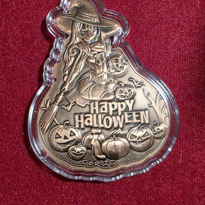 5 oz Copper Happy Halloween - additional view