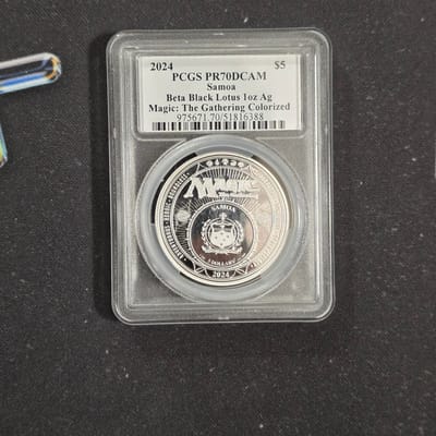 Silver Magic The Gathering Black Lotus Gold Label - additional view