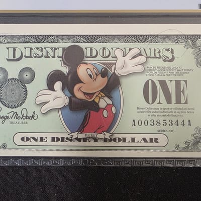 *SALE* 2003 $1 Disney Dollar - PCGS 64PPQ Currency
