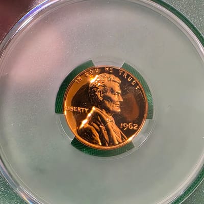 1962 Penny 1c CAC PR67RD 🔥👀LUSTROUS👀🔥 - additional view