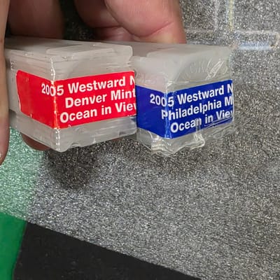 2005-P and D Sealed Nickel Roll *Ocean in View*