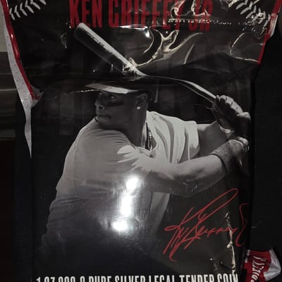 Sealed PAMP 1 oz Silver Ken Griffey Jr Mystery