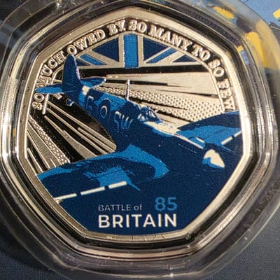 *Limited Edition Coin* Battle of Britain 85th Aniv