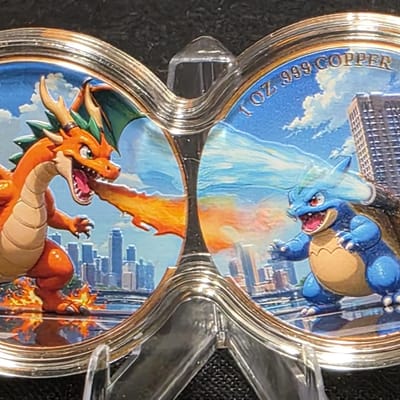 Charizard vs Blastoise - Limited Mintage 2000 Sets - additional view