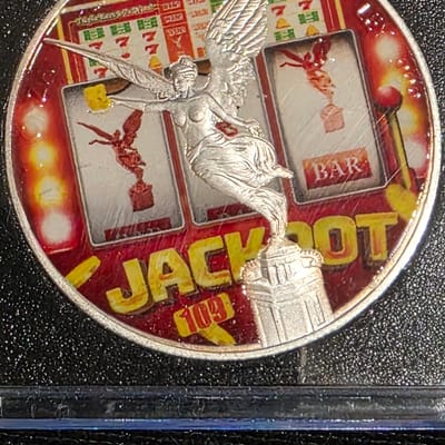 JACKPOT 2024 1 oz Silver Colorized Lib Coin