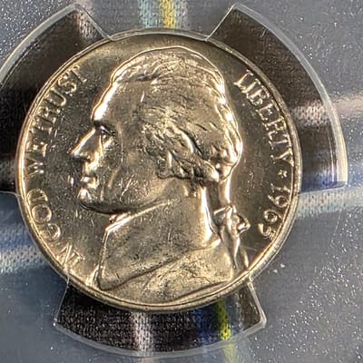 1965 5C PCGS MS64