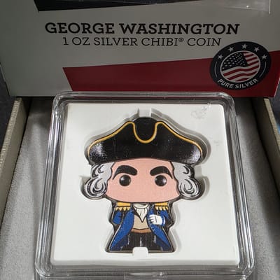 2022 1 oz George Washington Chibi