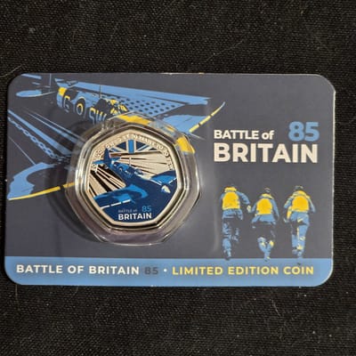 *Limited Edition Coin* Battle of Britain 85th Aniv - additional view