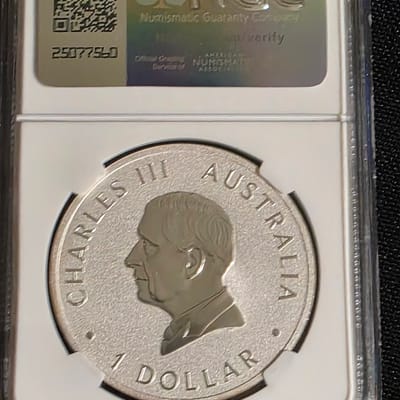 2024 P125 Australia S$1 Koala Early Releases MS70 - additional view