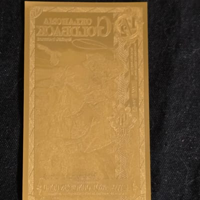 1/2 Oklahoma Goldback  - additional view