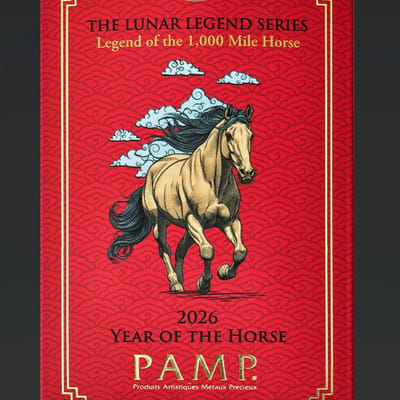 Lunar Legends 2026 Year of the Horse 5g Gold Bar - additional view