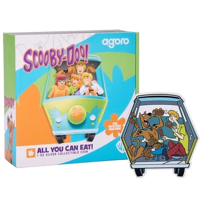 2024 Scooby-Doo All You Can Eat 1 oz Silver Coin 